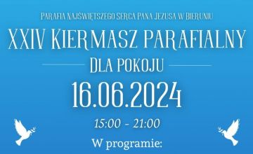 XXIV Kiermasz Parafialny "Dla Pokoju"